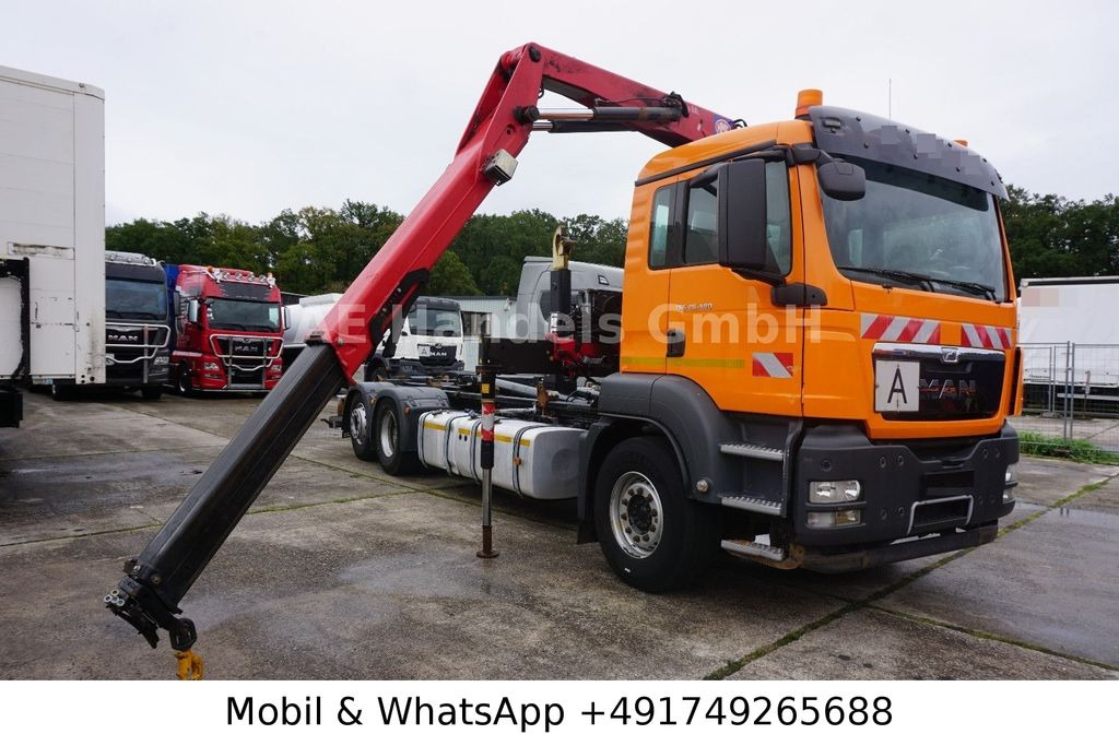 MAN TGS 26.400 BL *Hyva-20.60S/HMF-1444-22/Lenk+Lift MAN TGS 26.400 BL *Hyva-20.60S/HMF-1444-22/Lenk+Lift - Крюковой мультилифт, Автоманипулятор: фото 1 MAN TGS 26.400 BL *Hyva-20.60S/HMF-1444-22/Lenk+Lift MAN TGS 26.400 BL *Hyva-20.60S/HMF-1444-22/Lenk+Lift - Крюковой мультилифт, Автоманипулятор: фото 1