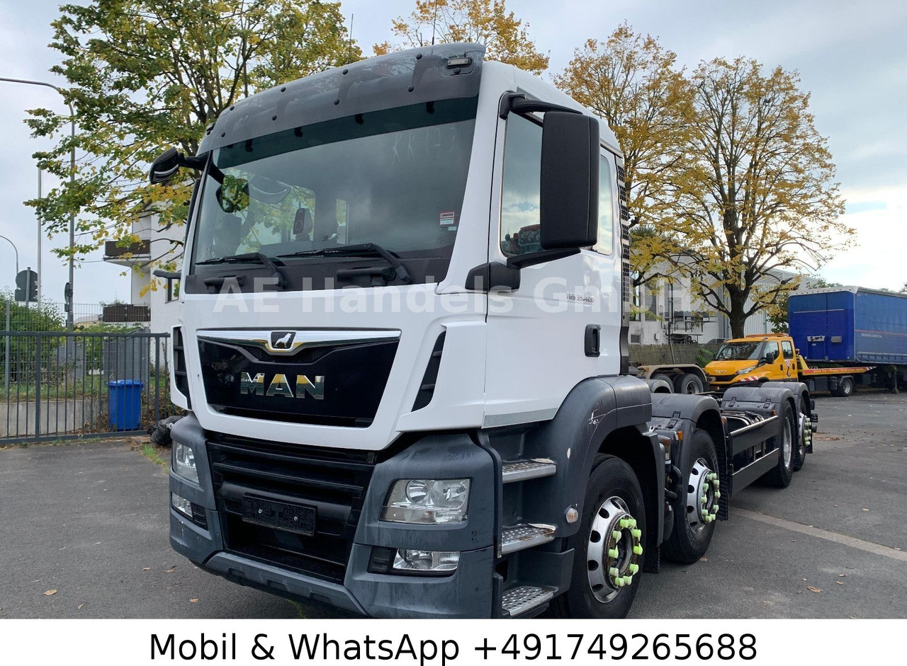 MAN TGS 32.420 M BL 8x2*Pritader/Lenk+Lift/Alcoa/ACC - Грузовик-шасси: фото 1 MAN TGS 32.420 M BL 8x2*Pritader/Lenk+Lift/Alcoa/ACC - Грузовик-шасси: фото 1