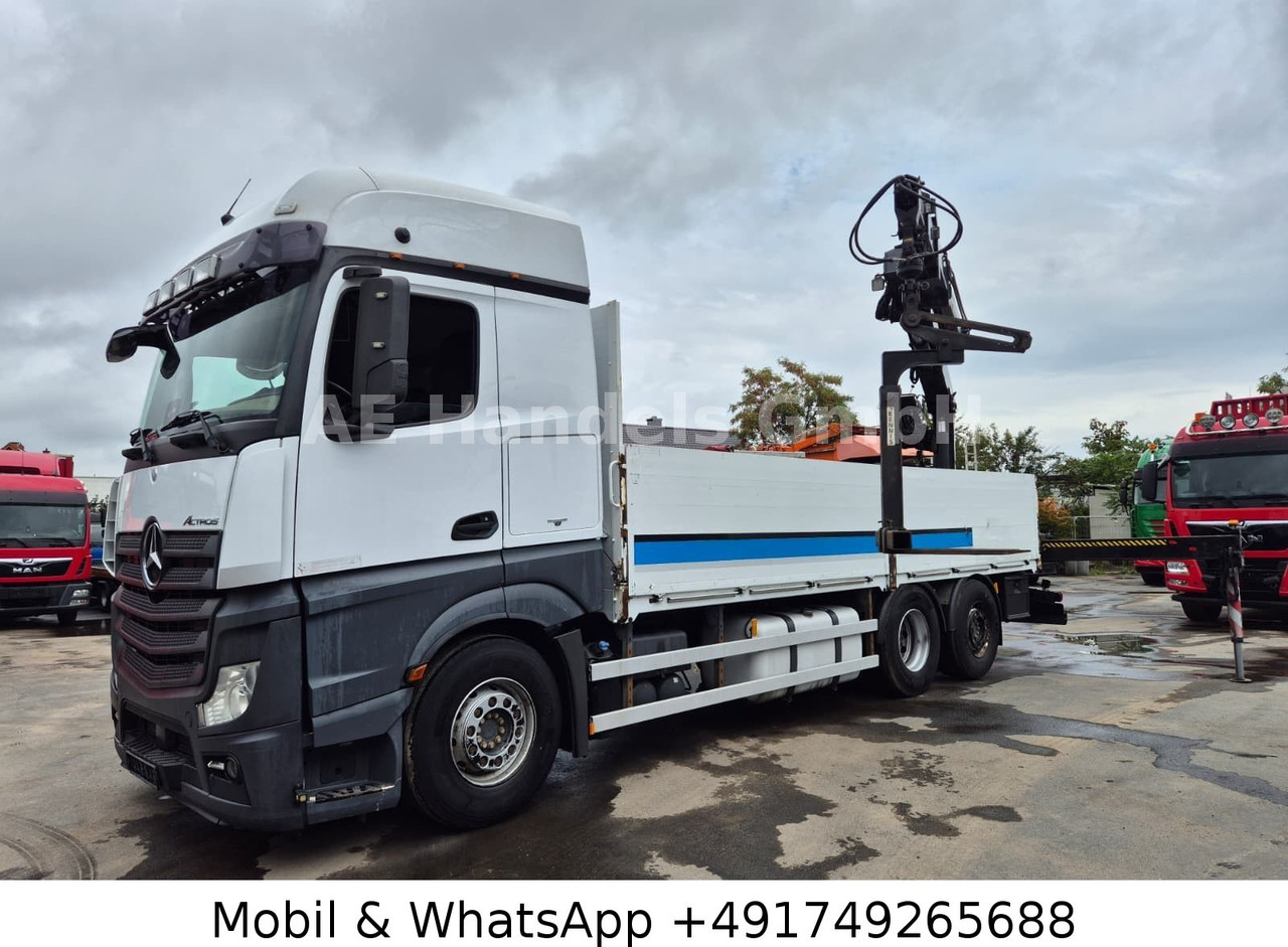 Mercedes-Benz Actros IV 2646 L LL 6x2 *Retarder/Hiab-177K-Pro - Грузовик бортовой/ Платформа, Автоманипулятор: фото 2 Mercedes-Benz Actros IV 2646 L LL 6x2 *Retarder/Hiab-177K-Pro - Грузовик бортовой/ Платформа, Автоманипулятор: фото 2