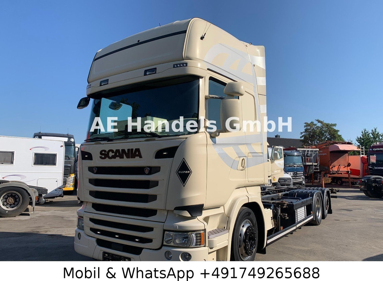 Scania R450 TopLine LL 6x2 BDF *Retarder/2xTank/ACC/AHK - Грузовик-контейнеровоз/ Сменный кузов: фото 1 Scania R450 TopLine LL 6x2 BDF *Retarder/2xTank/ACC/AHK - Грузовик-контейнеровоз/ Сменный кузов: фото 1