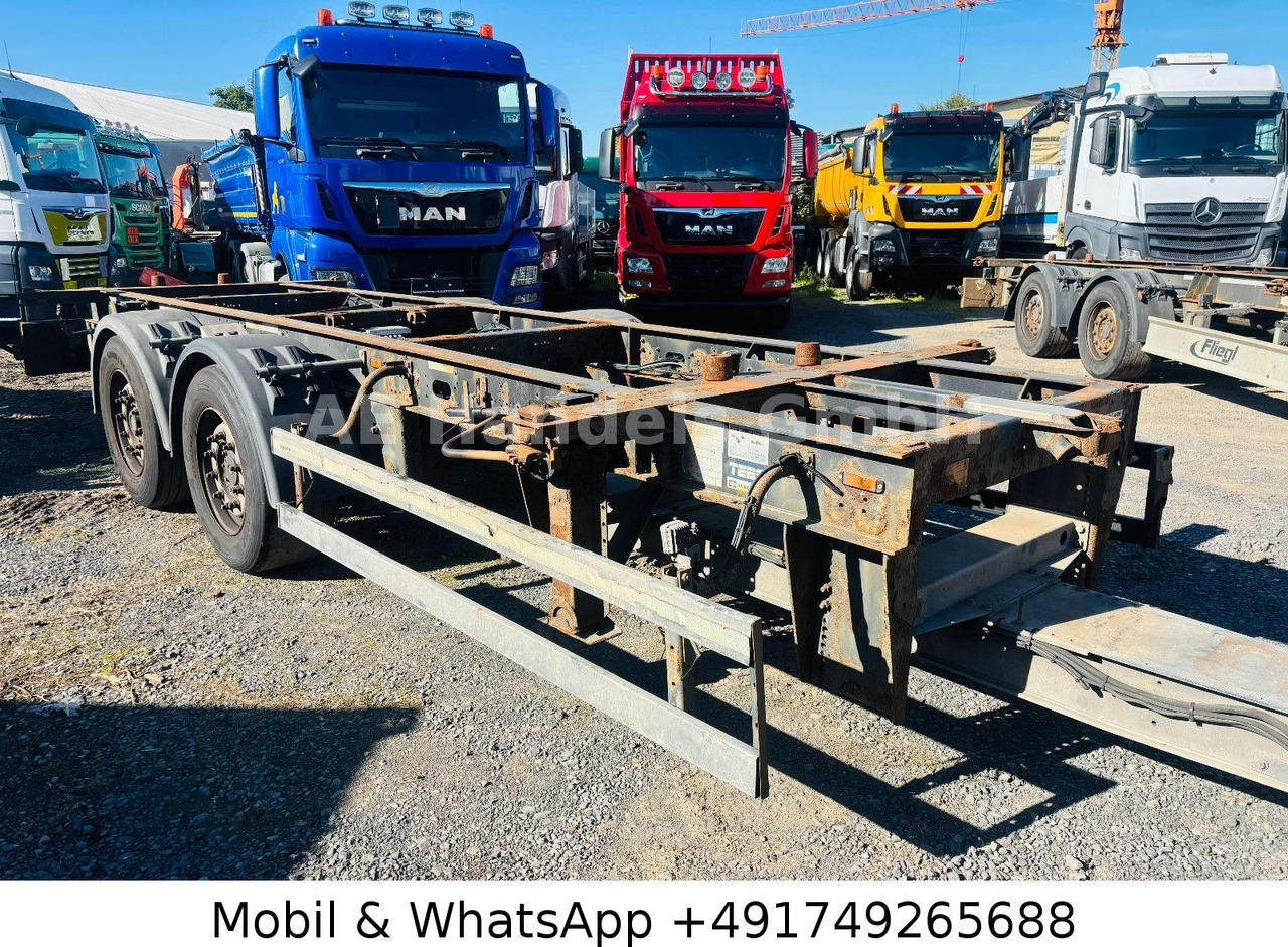 Schmitz Cargobull ZWF 18/L Tandem BDF Tiefgekoppelt*Scheibenbremse - Шасси прицеп: фото 1 Schmitz Cargobull ZWF 18/L Tandem BDF Tiefgekoppelt*Scheibenbremse - Шасси прицеп: фото 1