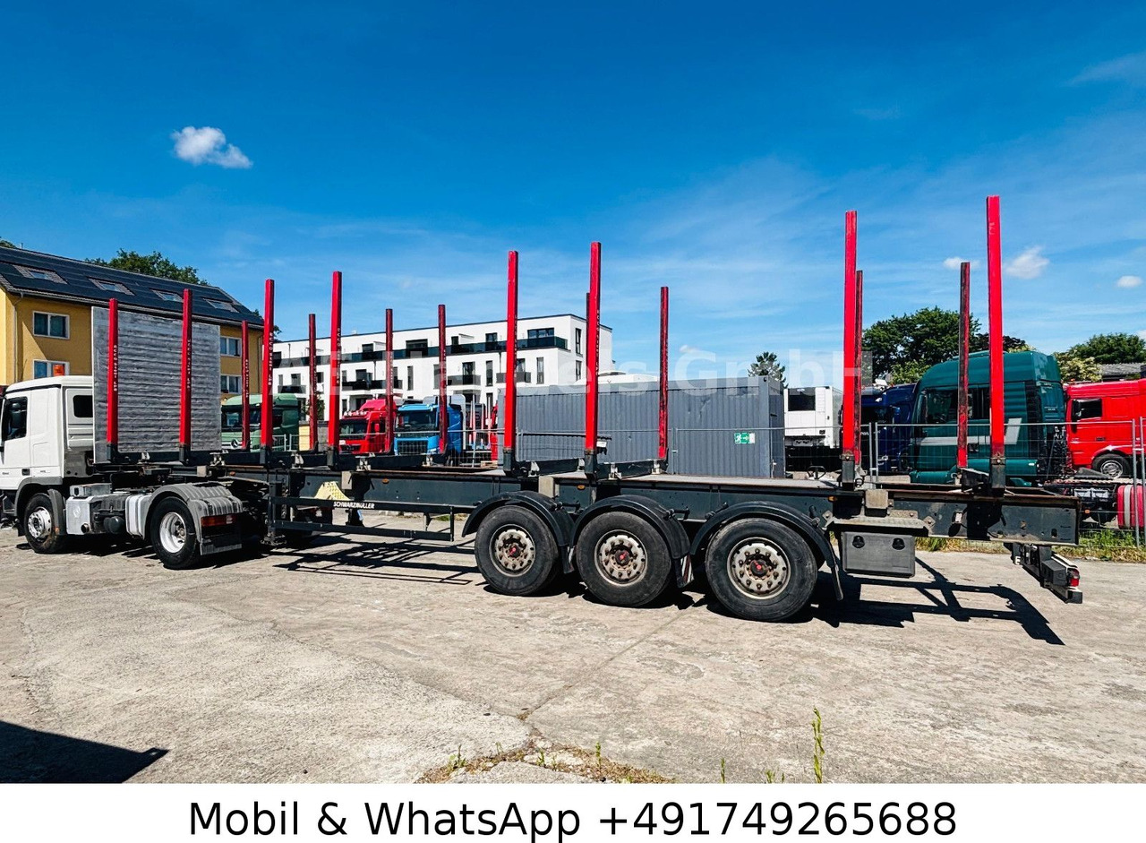 Schwarzmüller S1 Y-Serie Lang-Holz *8x Rungen/Liftachse/Alcoa - Полуприцеп лесовоз: фото 5 Schwarzmüller S1 Y-Serie Lang-Holz *8x Rungen/Liftachse/Alcoa - Полуприцеп лесовоз: фото 5