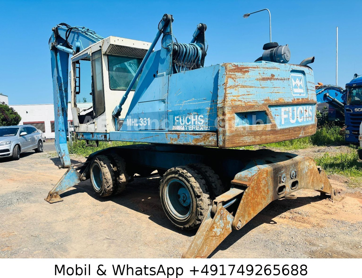 Terex MHL 331 Umschlagbagger - Колёсный экскаватор: фото 5 Terex MHL 331 Umschlagbagger - Колёсный экскаватор: фото 5
