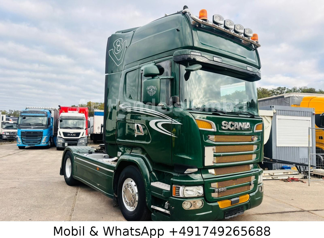 Scania R580 TopLine LL *Retarder/Standklima/ACC/Hydr. - Тягач: фото 1 Scania R580 TopLine LL *Retarder/Standklima/ACC/Hydr. - Тягач: фото 1