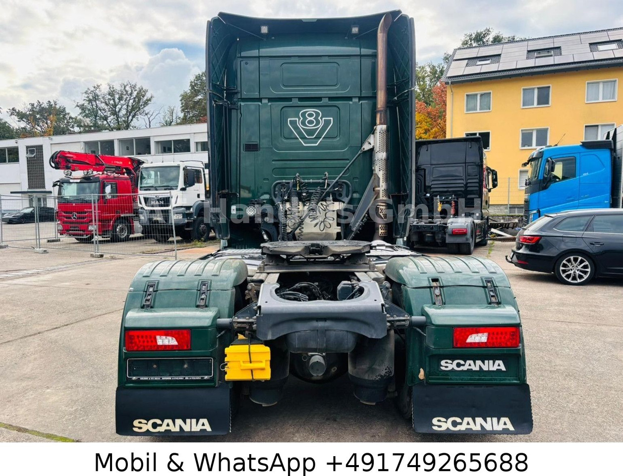 Scania R580 TopLine LL *Retarder/Standklima/ACC/Hydr. - Тягач: фото 4 Scania R580 TopLine LL *Retarder/Standklima/ACC/Hydr. - Тягач: фото 4