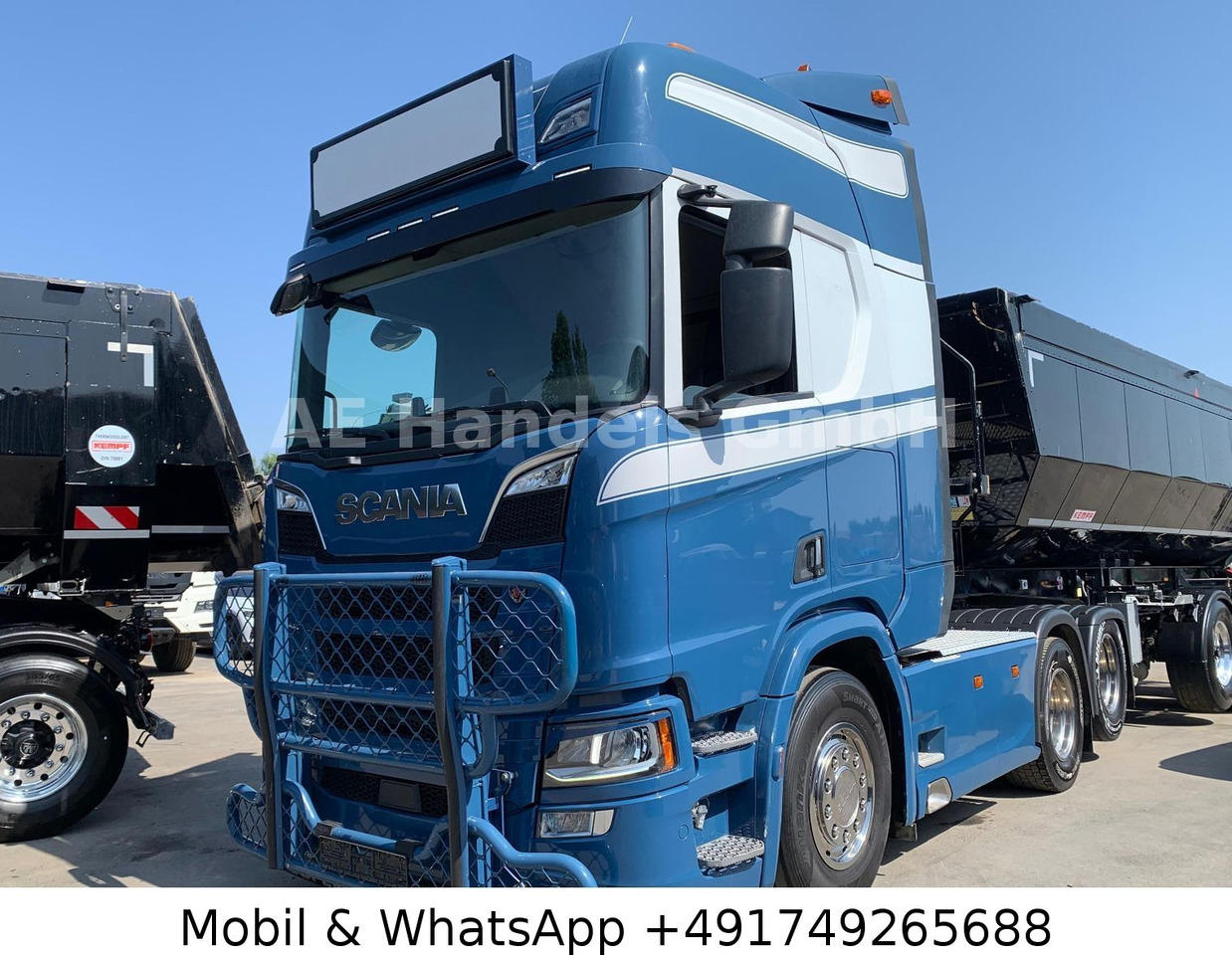 Scania R580 V8 HighLine 6x2*Retarder/Hydr/66To/Lift/ACC - Тягач: фото 1 Scania R580 V8 HighLine 6x2*Retarder/Hydr/66To/Lift/ACC - Тягач: фото 1