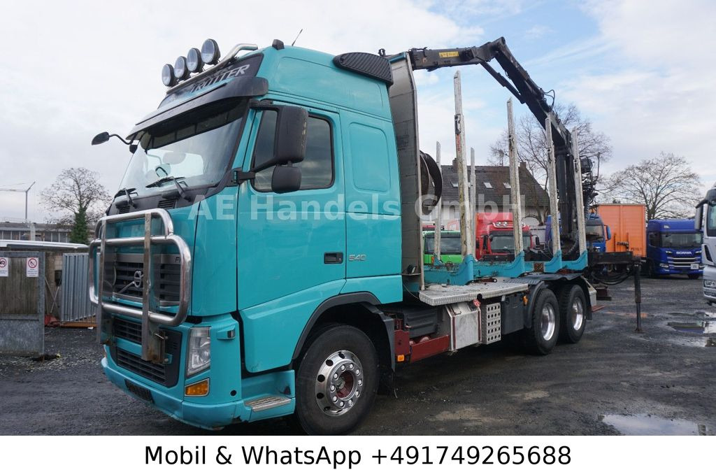 Автоманипулятор Volvo FH 540 Globe BL 6x4 Hiab 115z-80  *VEB+/AHK: фото 10