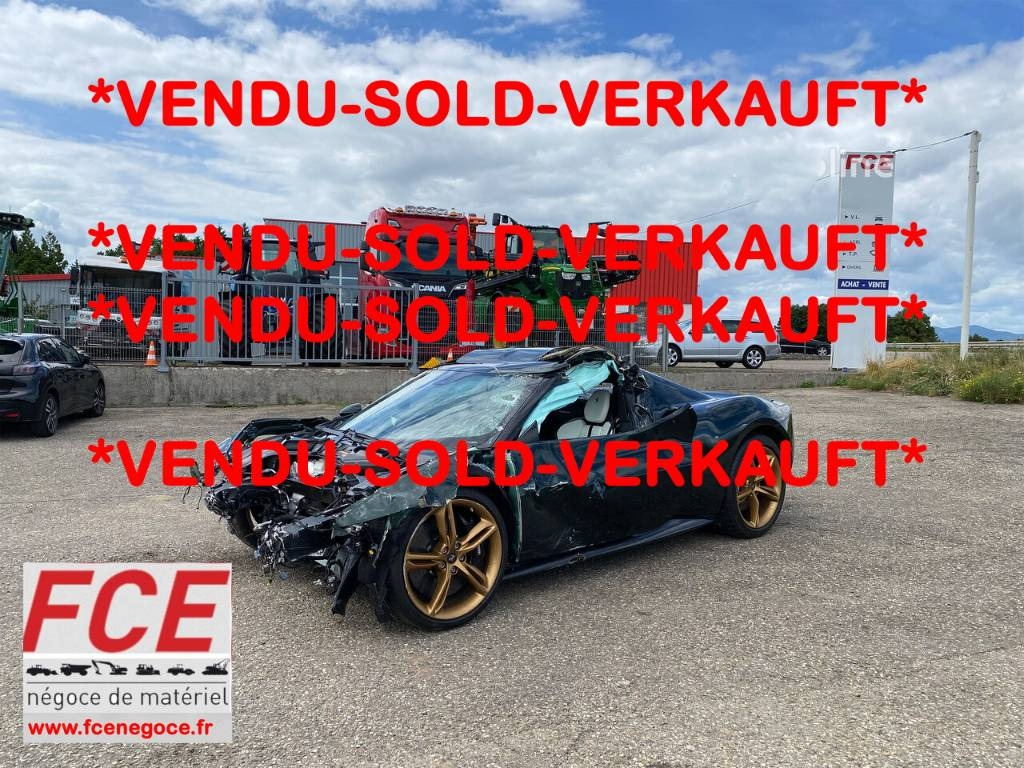 Ferrari 296 GTB 3.0Turbo Hybride / 1er Main endommagé - Легковой автомобиль: фото 1 Ferrari 296 GTB 3.0Turbo Hybride / 1er Main endommagé - Легковой автомобиль: фото 1