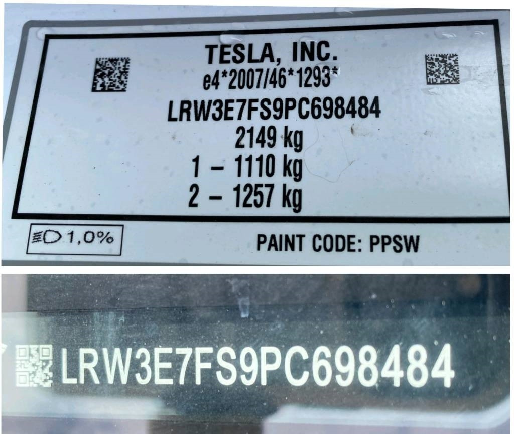 Седан Tesla MODEL 3 - 5YJ3 Rwd Origine Française: фото 8