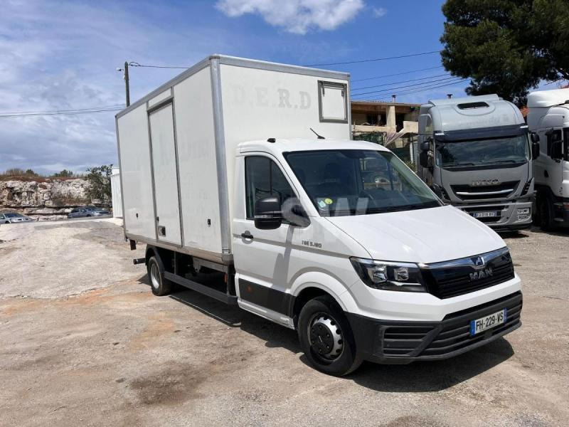 MAN TGE 5.180 - Фургон с закрытым кузовом: фото 1 MAN TGE 5.180 - Фургон с закрытым кузовом: фото 1