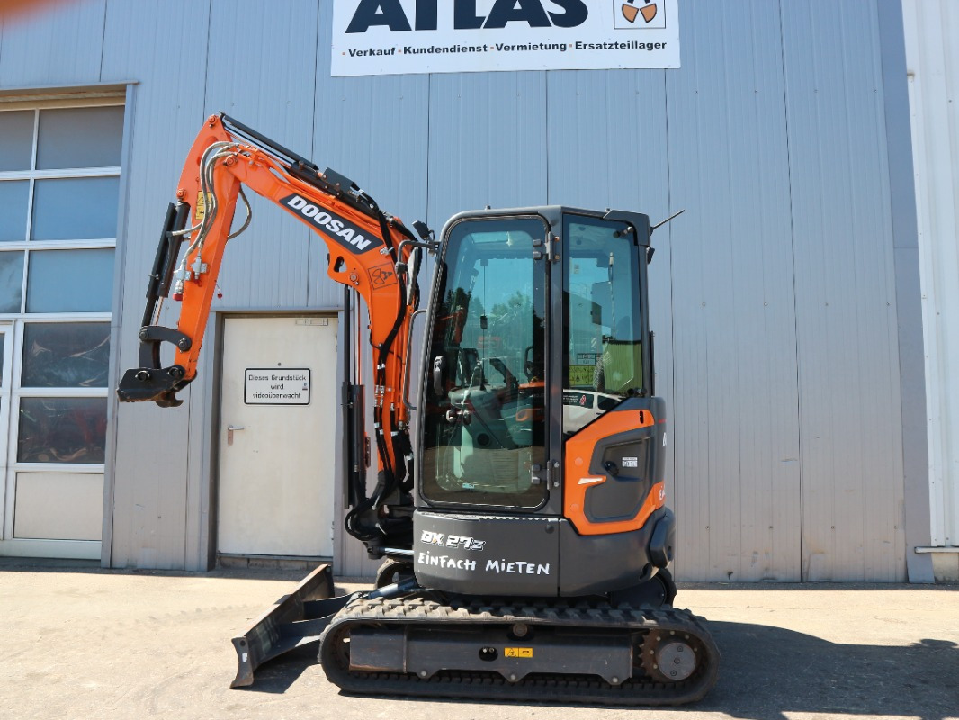 Doosan DX27Z-7 - Мини-экскаватор: фото 2 Doosan DX27Z-7 - Мини-экскаватор: фото 2