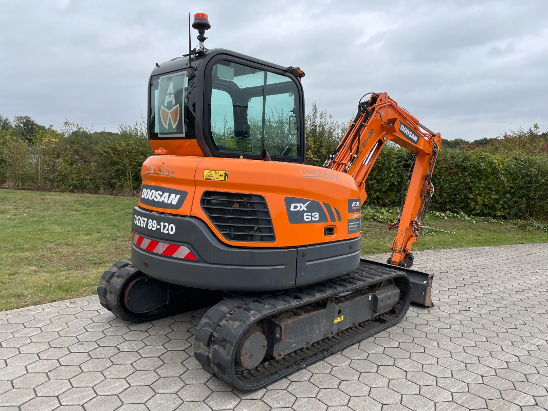 Doosan DX63-3 - Мини-экскаватор: фото 2 Doosan DX63-3 - Мини-экскаватор: фото 2