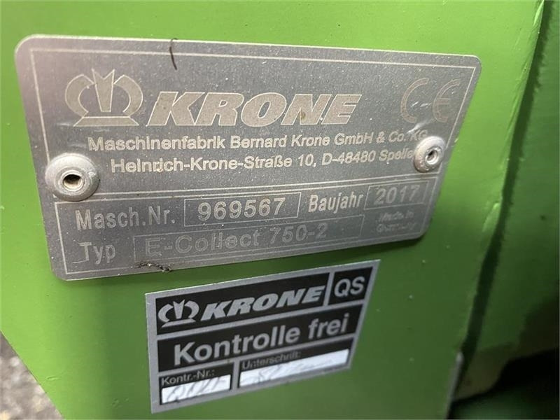 Krone Easy Collect 750-2 - Техника для сенозаготовки: фото 3 Krone Easy Collect 750-2 - Техника для сенозаготовки: фото 3