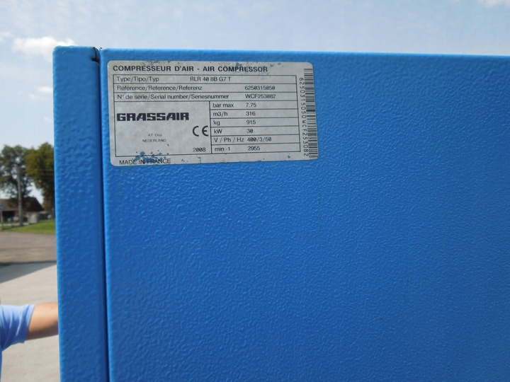 GRASSAIR RLR 40 8B RLR 40 8B - Воздушный компрессор: фото 4 GRASSAIR RLR 40 8B RLR 40 8B - Воздушный компрессор: фото 4