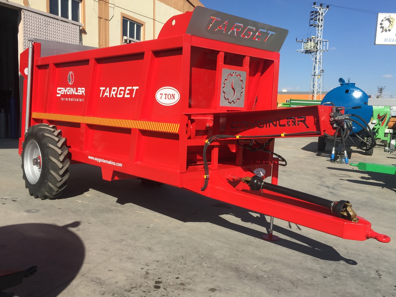 TARGET 10 TON HYDRAULIC PUSH MANURE SPREADER - Навозоразбрасыватель: фото 2 TARGET 10 TON HYDRAULIC PUSH MANURE SPREADER - Навозоразбрасыватель: фото 2