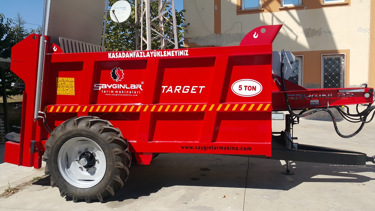 TARGET 5 TON HYDRAULIC PUSH MANURE SPREADER - Навозоразбрасыватель: фото 4 TARGET 5 TON HYDRAULIC PUSH MANURE SPREADER - Навозоразбрасыватель: фото 4