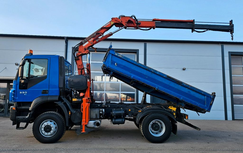 Iveco Trakker 190T33 4x4 Euro5 Kran Atlas 120.2E Funk - Самосвал, Автоманипулятор: фото 4 Iveco Trakker 190T33 4x4 Euro5 Kran Atlas 120.2E Funk - Самосвал, Автоманипулятор: фото 4