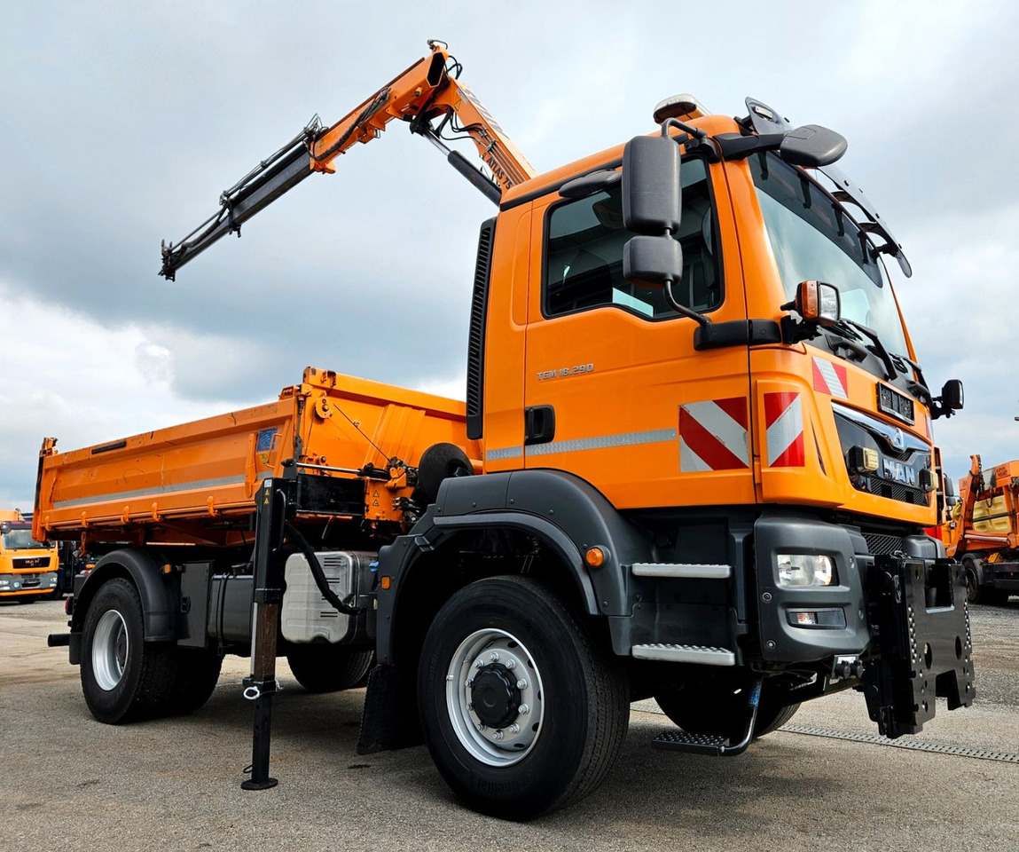 MAN TGM 18.290 4x4 Atlas 75.2 Kran Funk Euro6 - Самосвал, Автоманипулятор: фото 4 MAN TGM 18.290 4x4 Atlas 75.2 Kran Funk Euro6 - Самосвал, Автоманипулятор: фото 4