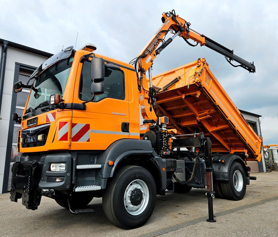 MAN TGM 18.290 4x4 Atlas 75.2 Kran Funk Euro6 - Самосвал, Автоманипулятор: фото 5 MAN TGM 18.290 4x4 Atlas 75.2 Kran Funk Euro6 - Самосвал, Автоманипулятор: фото 5