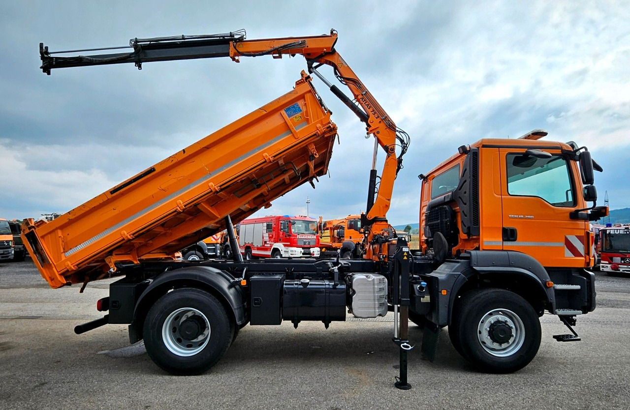 MAN TGM 18.290 4x4 Atlas 75.2 Kran Funk Euro6 - Самосвал, Автоманипулятор: фото 2 MAN TGM 18.290 4x4 Atlas 75.2 Kran Funk Euro6 - Самосвал, Автоманипулятор: фото 2