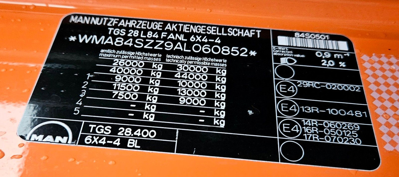 Крюковой мультилифт, Автоманипулятор MAN TGS 28.400 6x4-4 BL Palfinger PK12002 Kran Euro5: фото 16 Крюковой мультилифт, Автоманипулятор MAN TGS 28.400 6x4-4 BL Palfinger PK12002 Kran Euro5: фото 16