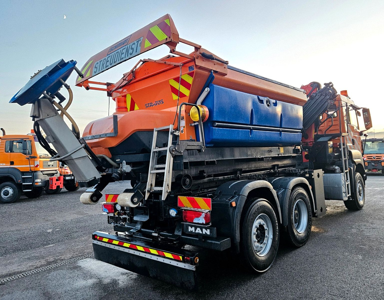 Самосвал, Автоманипулятор MAN TGS 28.400 6x4-4 BL Palfinger PK12002 Kran Euro5: фото 7