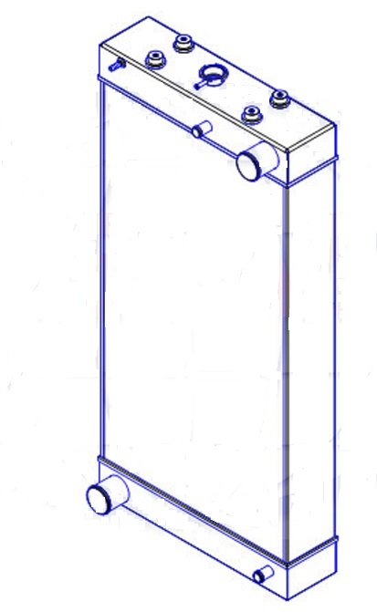 KOMATSU D65EX-15EO D65EX-15E0 D65PX-15E0 D65WX-15E0 - Радиатор для Экскаваторов: фото 2 KOMATSU D65EX-15EO D65EX-15E0 D65PX-15E0 D65WX-15E0 - Радиатор для Экскаваторов: фото 2