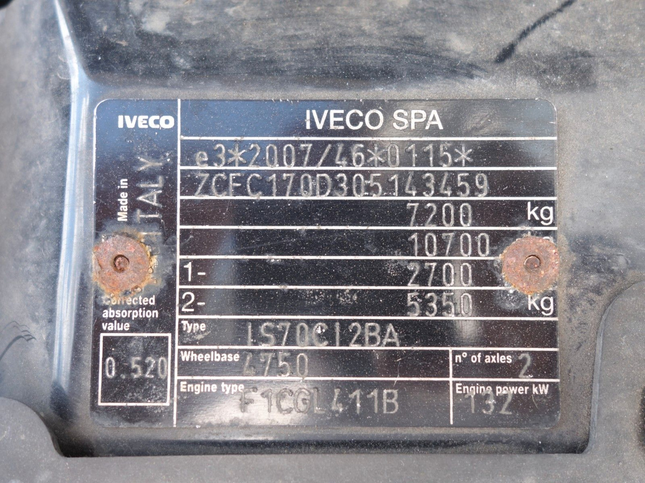 Тентованный фургон Iveco Daily 70C18 mit LBW: фото 11