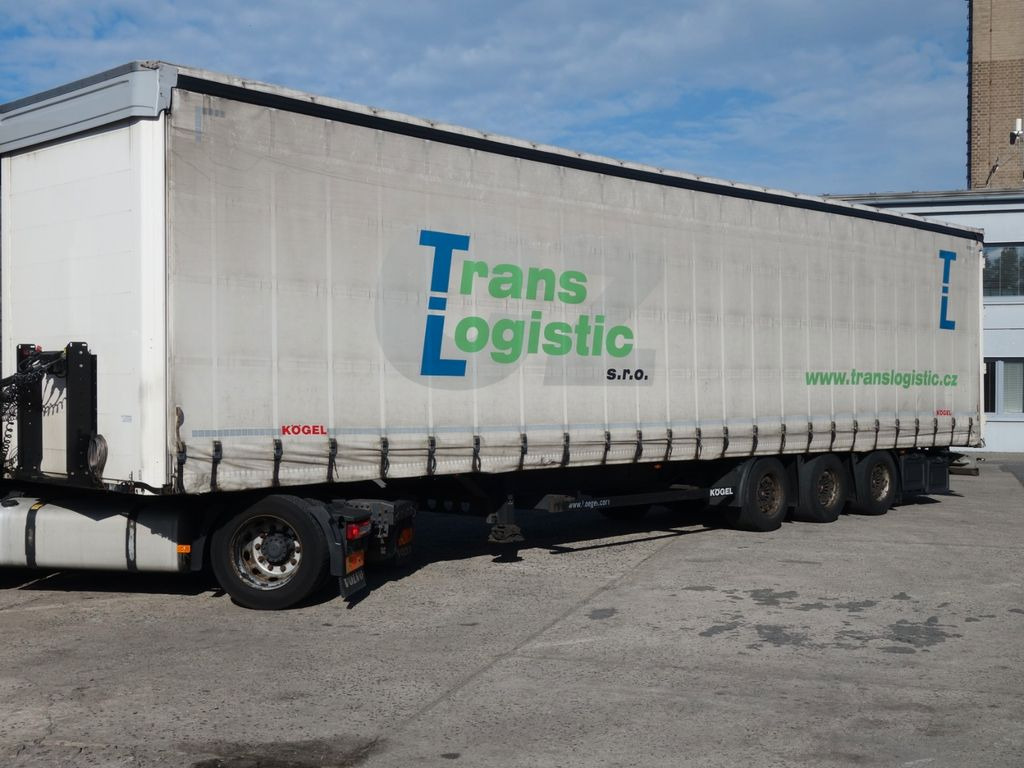 Тентованный полуприцеп Kögel SN 24 MEGA, Liftachse, SAF, XL: фото 1