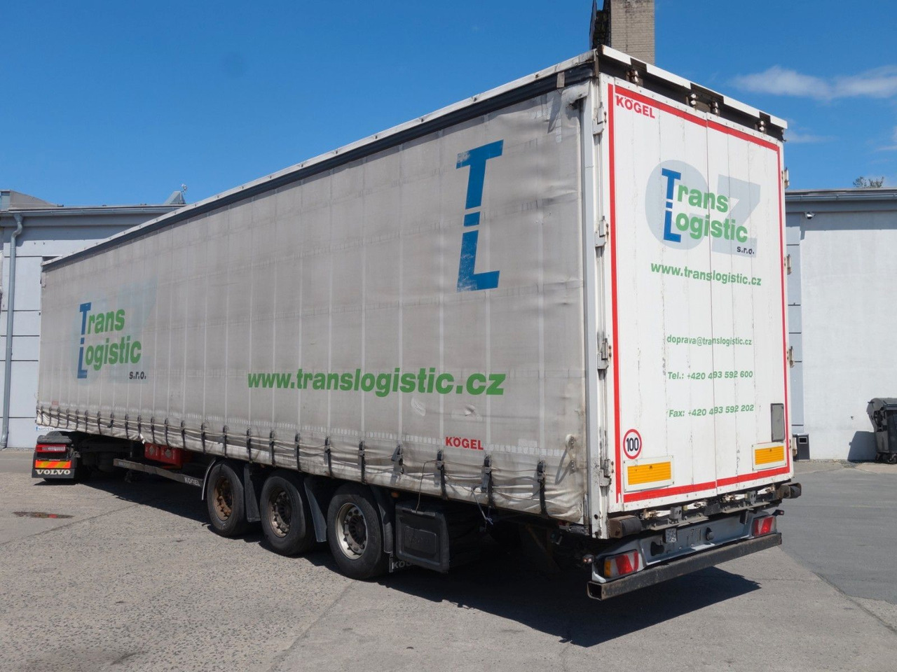 Kögel SN24 MEGA, Liftachse, SAF Achsen, XL Code - Тентованный полуприцеп: фото 4 Kögel SN24 MEGA, Liftachse, SAF Achsen, XL Code - Тентованный полуприцеп: фото 4