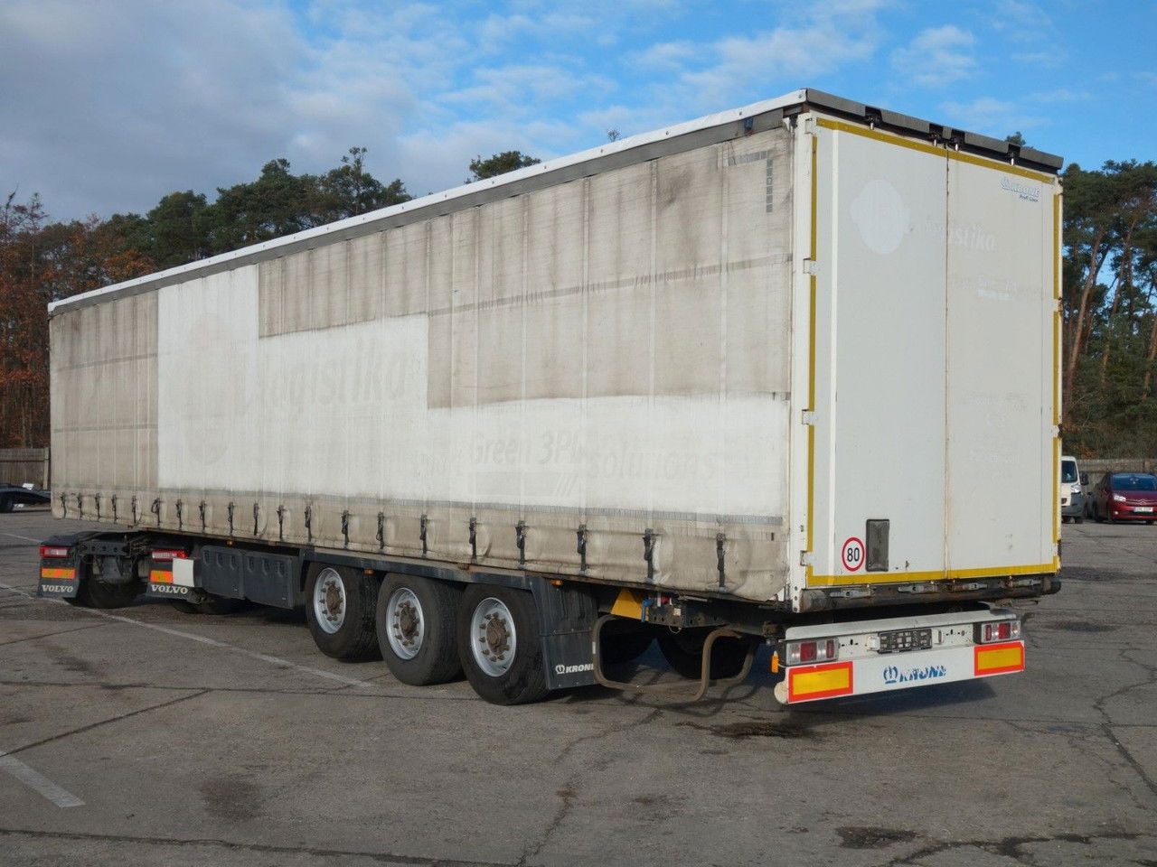 Krone SD, Standard, Liftachse - Тентованный полуприцеп: фото 4 Krone SD, Standard, Liftachse - Тентованный полуприцеп: фото 4