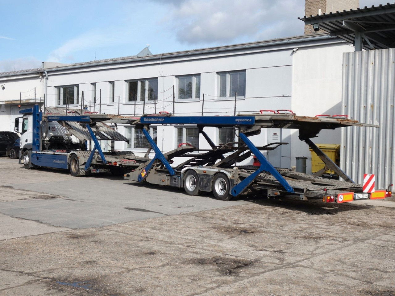 Mercedes-Benz Actros 1843 mit Kässbohrer Supertrans/Supertrans - Автовоз: фото 3 Mercedes-Benz Actros 1843 mit Kässbohrer Supertrans/Supertrans - Автовоз: фото 3