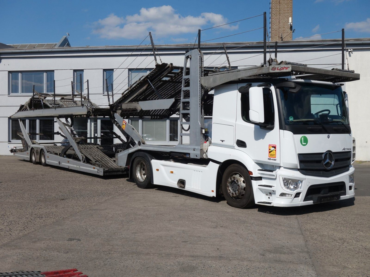 Mercedes-Benz Actros 1846 mit Euro LOHR, VDI Certificate - Автовоз: фото 2 Mercedes-Benz Actros 1846 mit Euro LOHR, VDI Certificate - Автовоз: фото 2