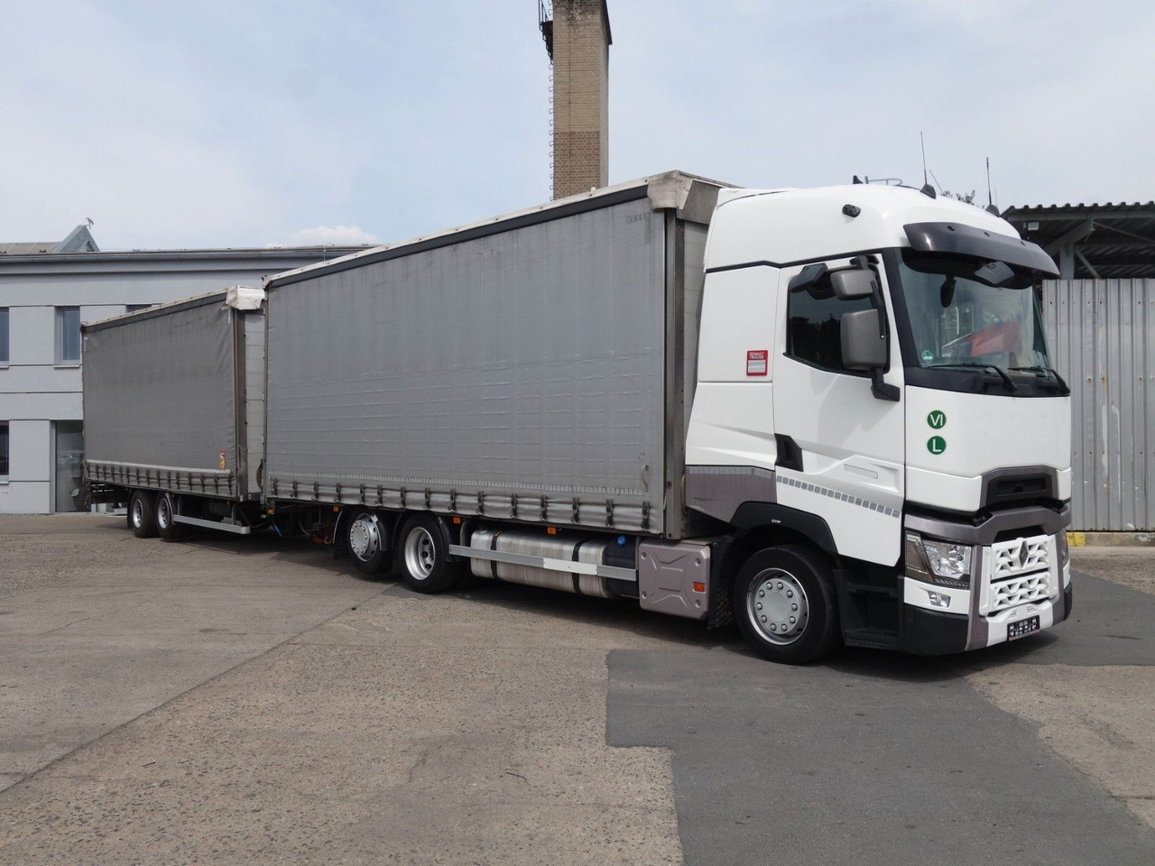 Renault T520 6x2 + trailer, 120m3, 2x Liftachse - Тентованный грузовик: фото 2 Renault T520 6x2 + trailer, 120m3, 2x Liftachse - Тентованный грузовик: фото 2
