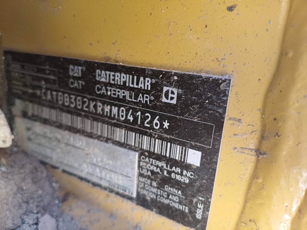 Гусеничный экскаватор CAT 302-05CR: фото 6 Гусеничный экскаватор CAT 302-05CR: фото 6