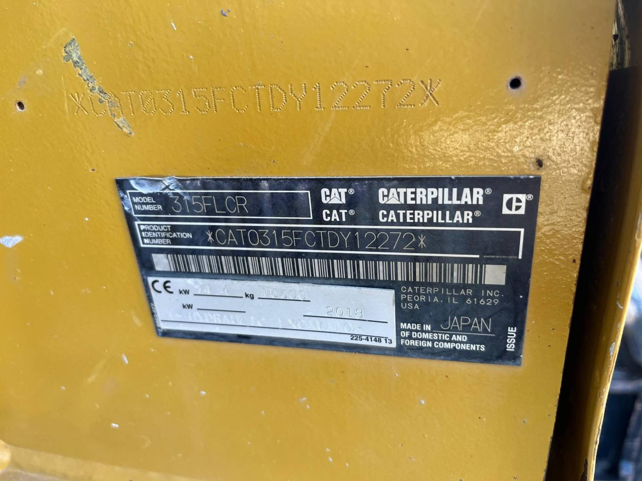 Гусеничный экскаватор CAT 315FLCR: фото 6