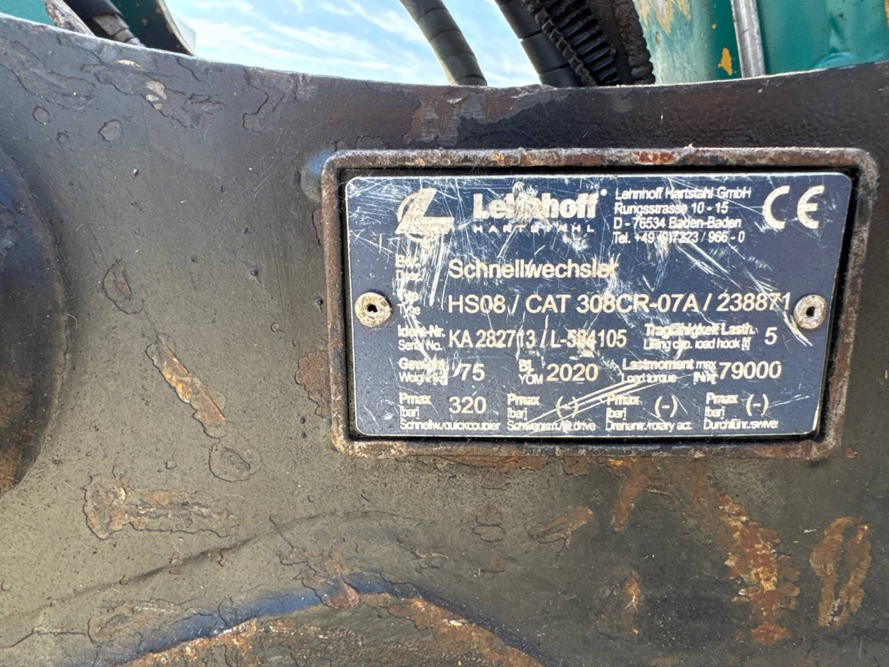 Гусеничный экскаватор CAT 308CR: фото 14