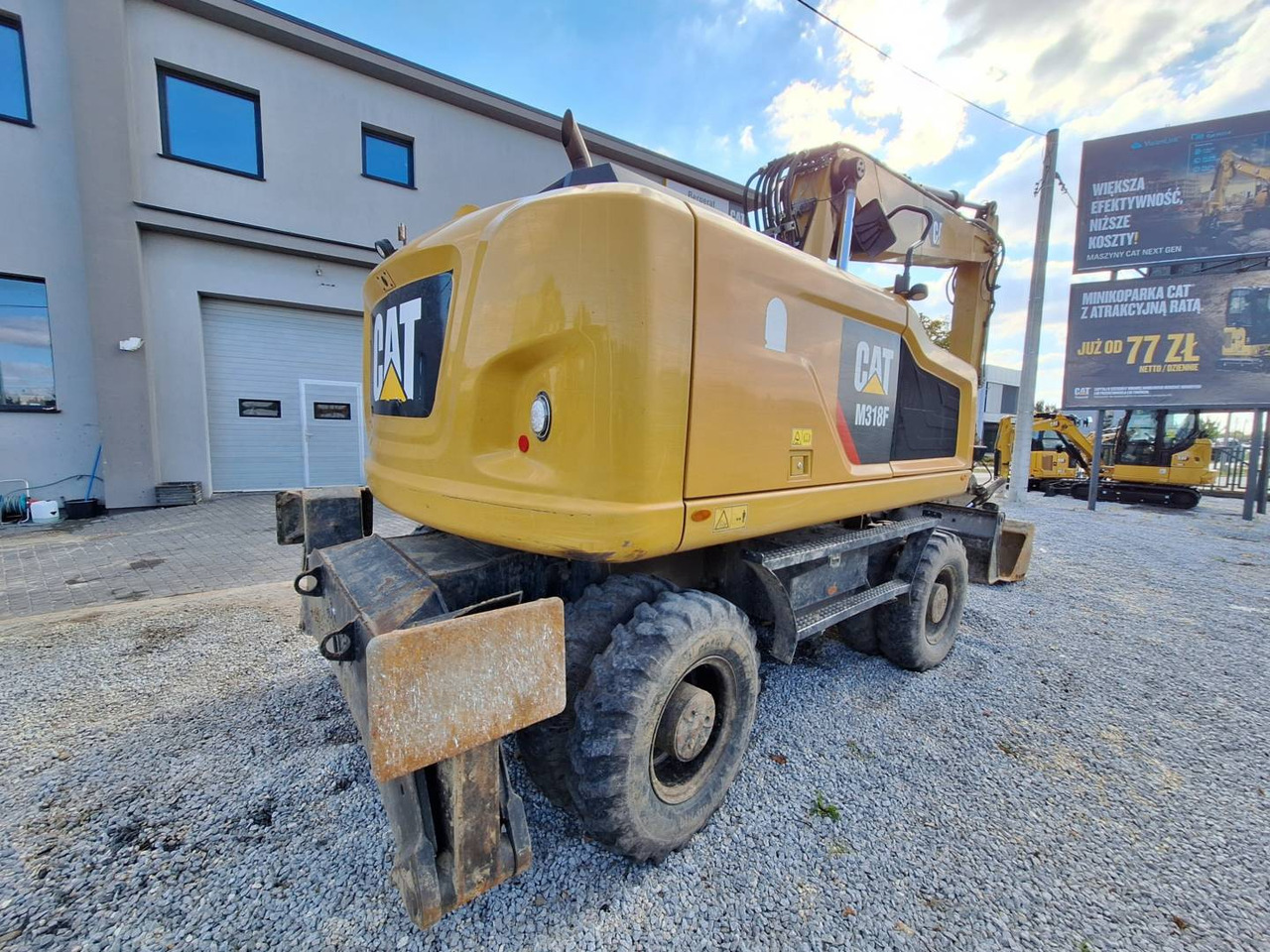 CAT M318F - Колёсный экскаватор: фото 3 CAT M318F - Колёсный экскаватор: фото 3