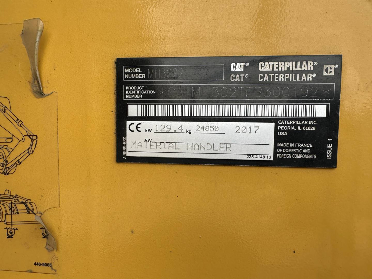 Колёсный экскаватор CAT MH3022: фото 6 Колёсный экскаватор CAT MH3022: фото 6