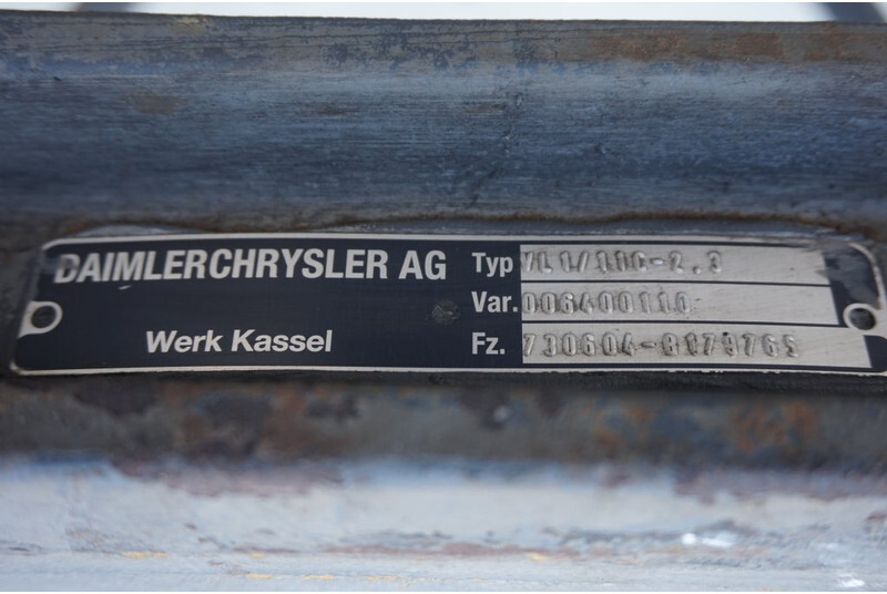 Mercedes-Benz MERCEDES VL1/11C-2.3 - Передняя ось для Грузовиков: фото 2 Mercedes-Benz MERCEDES VL1/11C-2.3 - Передняя ось для Грузовиков: фото 2