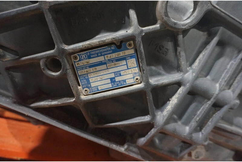 ZF 12AS2130DD TGS - Коробка передач для Грузовиков: фото 5 ZF 12AS2130DD TGS - Коробка передач для Грузовиков: фото 5