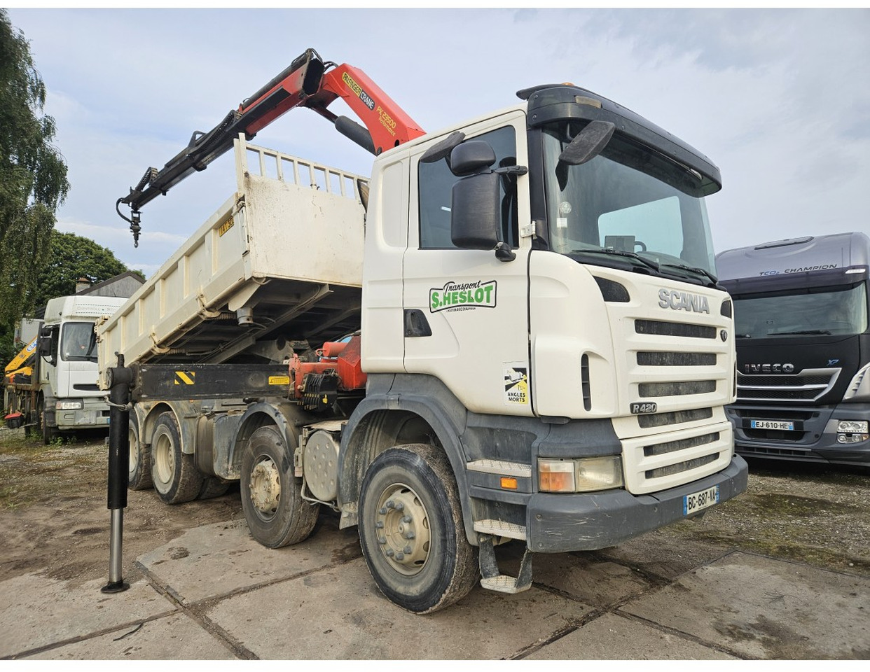 Scania R420 8x4 Tipper Crane Palfinger 23500 - Самосвал, Автоманипулятор: фото 3 Scania R420 8x4 Tipper Crane Palfinger 23500 - Самосвал, Автоманипулятор: фото 3