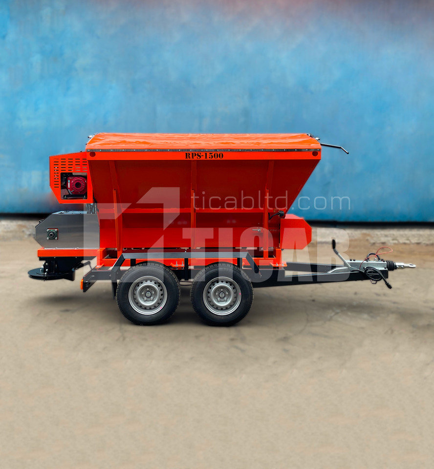 TICAB New Salt and Sand Spreader, Hopper spreader,Manufacturer, 1,5m³ - Полуприцеп с донной разгрузкой: фото 3 TICAB New Salt and Sand Spreader, Hopper spreader,Manufacturer, 1,5m³ - Полуприцеп с донной разгрузкой: фото 3