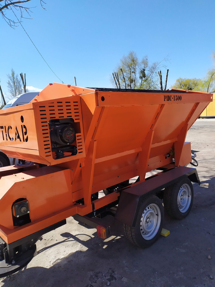 Новый Полуприцеп с донной разгрузкой TICAB New Salt and Sand Spreader, Hopper spreader,Manufacturer, 1,5m³: фото 6 Новый Полуприцеп с донной разгрузкой TICAB New Salt and Sand Spreader, Hopper spreader,Manufacturer, 1,5m³: фото 6