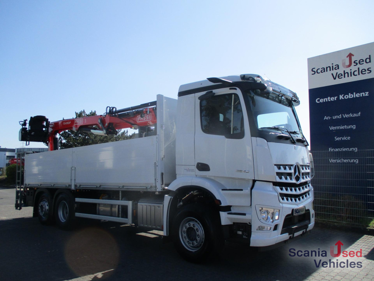 MERCEDES-BENZ AROCS 2545 - FASSI F240ASXP.23 - RUNGENSYSTEM - - Грузовик бортовой/ Платформа: фото 1 MERCEDES-BENZ AROCS 2545 - FASSI F240ASXP.23 - RUNGENSYSTEM - - Грузовик бортовой/ Платформа: фото 1