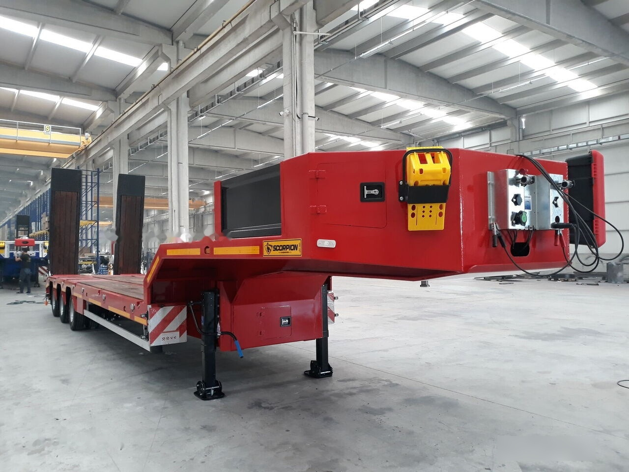 Новый Низкорамный полуприцеп Scorpion Trailer SCORPION TRAILER NEW 3 AXLE LWOBED SEMI TRAILER (MANUFACTURER COMPANY): фото 21 Новый Низкорамный полуприцеп Scorpion Trailer SCORPION TRAILER NEW 3 AXLE LWOBED SEMI TRAILER (MANUFACTURER COMPANY): фото 21