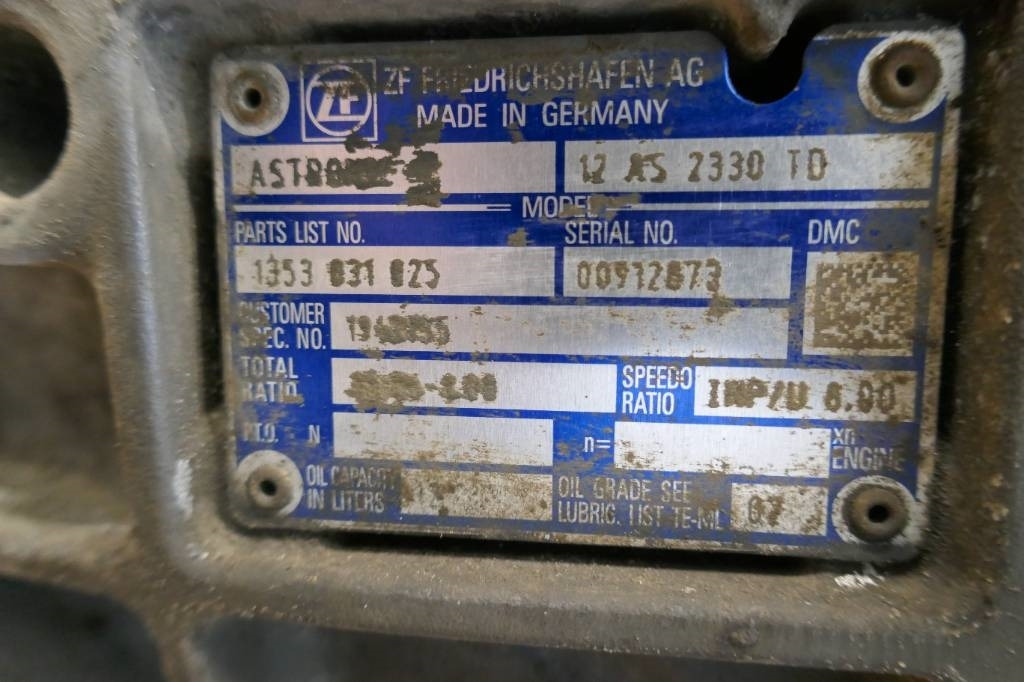 Växellåda ZF DAF XF 460 - Коробка передач для Грузовиков: фото 5 Växellåda ZF DAF XF 460 - Коробка передач для Грузовиков: фото 5