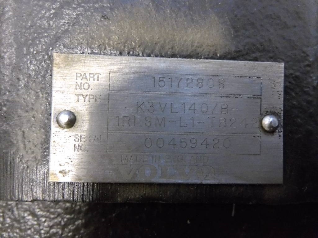 Volvo L180 HL Hydraulik pump, VOE15172808 - Гидравлика для Строительной техники: фото 3 Volvo L180 HL Hydraulik pump, VOE15172808 - Гидравлика для Строительной техники: фото 3