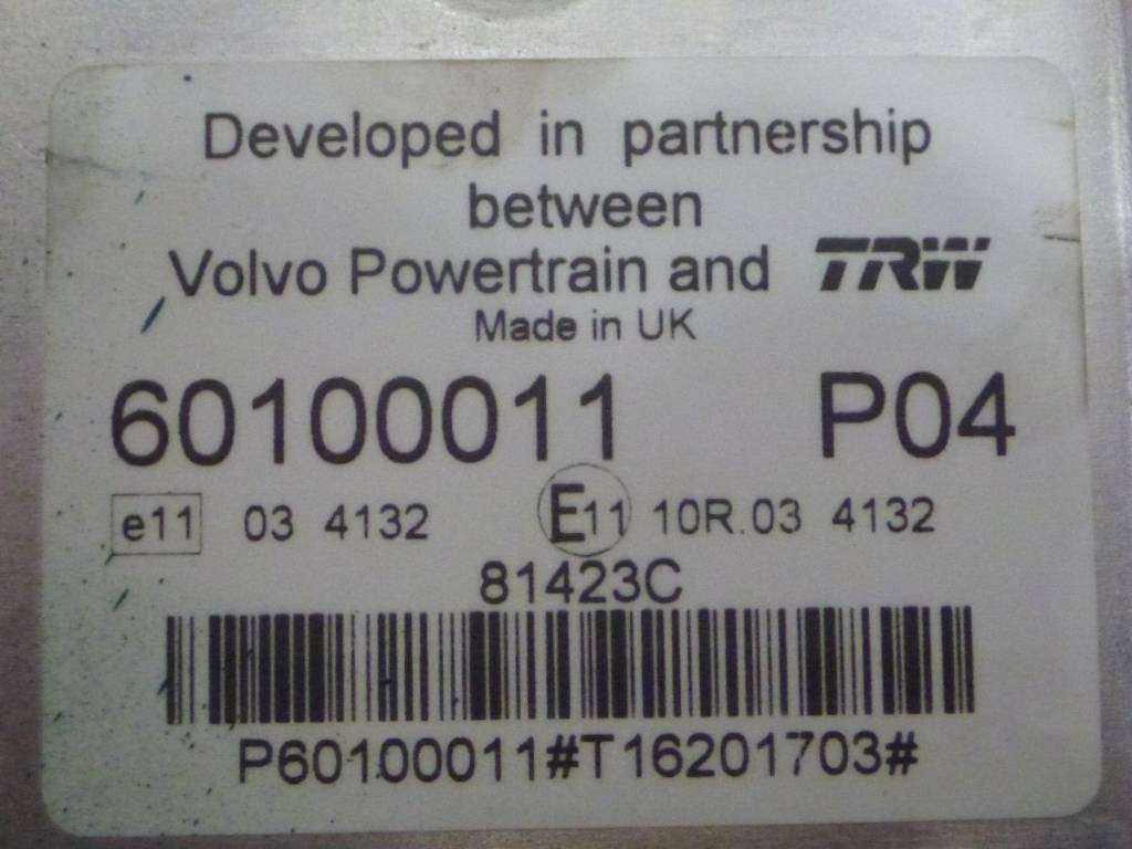 Volvo Motor styrenhet, VOE60100011 - Электрическая система для Строительной техники: фото 4 Volvo Motor styrenhet, VOE60100011 - Электрическая система для Строительной техники: фото 4