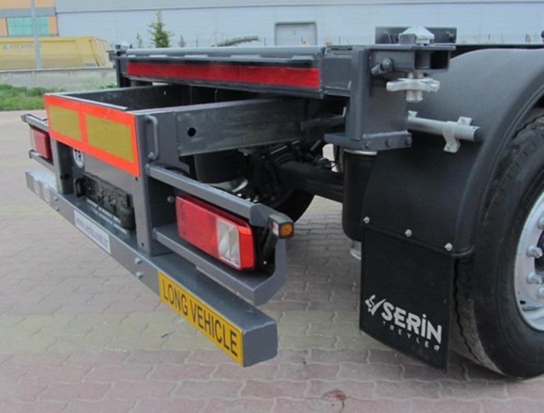 SERIN Telescopik Container Carrier Semi Trailer 1x20'/2x20'/1x30'/1x40'/1x45' - Полуприцеп-контейнеровоз/ Сменный кузов: фото 5 SERIN Telescopik Container Carrier Semi Trailer 1x20'/2x20'/1x30'/1x40'/1x45' - Полуприцеп-контейнеровоз/ Сменный кузов: фото 5